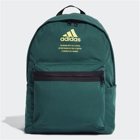 adidas green backpack